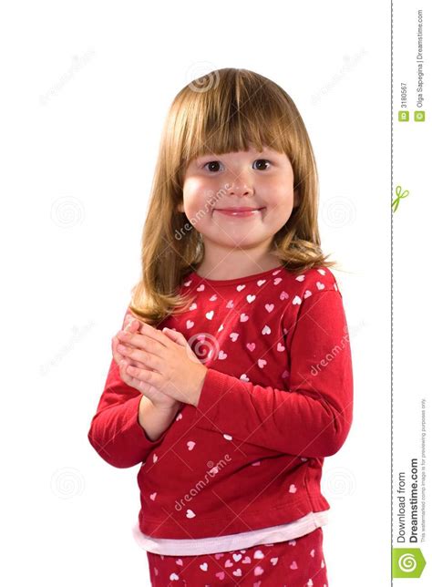 Pretty happy kind girl stock image. Image of females ...