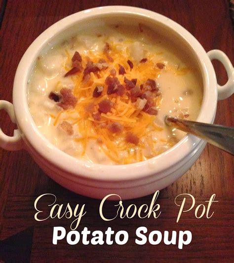 Simply Made With Love Easy Crockpot Potato Soup