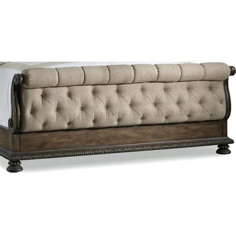 Pine wood with natural variation that will take stain and paint differently. Rhapsody Solid Wood and Upholstered Sleigh Bed ...
