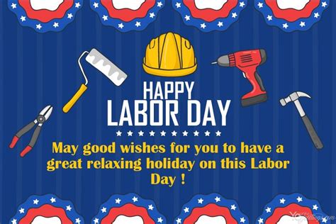Free Happy Labor Day Greeting Wishes Cards Happy Labor Day Labour