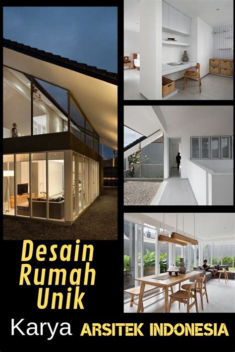 Taman memang sangat penting bagi sebuah rumah. Desain Rumah Unik Minimalis Karya Arsitek Indonesia di ...