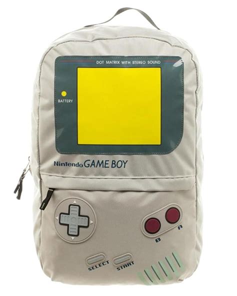 Nintendo Game Boy Backpack Computer Laptop Bag Game Boy Nintendo