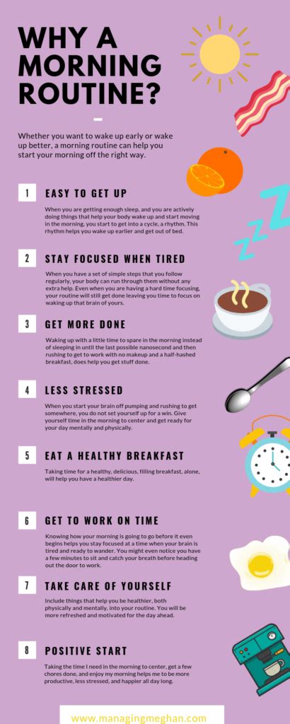 8 Benefits Of A Morning Routine Managing Meghan
