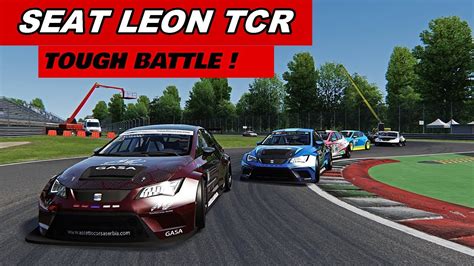 Assetto Corsa Online SEAT LEON TCR Race MONZA YouTube