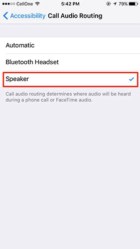 How To Make Your Iphone Use Speakerphone For Every Call Phone