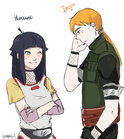 Himawari And Inojin Meninas Naruto Animes Boruto Casais De Naruto