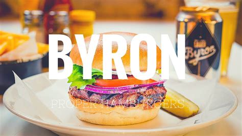 The Byron Burger Review Proper Hamburgers Youtube