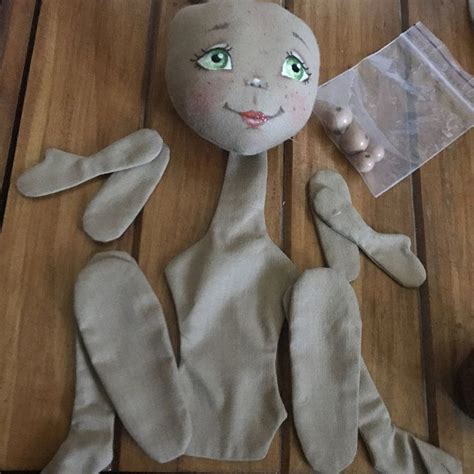 pdf tutorialpattern doll body 14cm 5 5 doll patterns etsy soft dolls doll making cloth