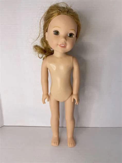 american girl wellie wishers willa 14 doll red hair hazel eyes freckles nude 19 99 picclick