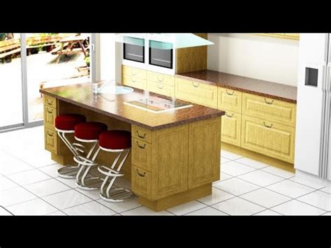 Los muebles de madera son muy hermosos, aportan calidez y luminosidad. como hacer una isla para la cocina - YouTube
