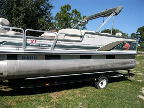 2001 Sun Tracker Fishin Barge 21 Signature Series Pontoon For Sale In