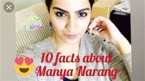 Facts About Manya Narang Indian Idol Youtube