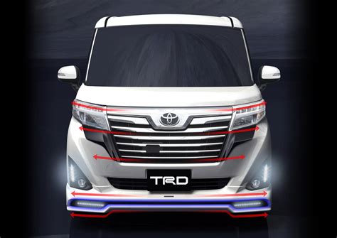 Trd Upgrades 2016 Toyota Roomy And Tank With Standout Aero Kit Carz Tuning