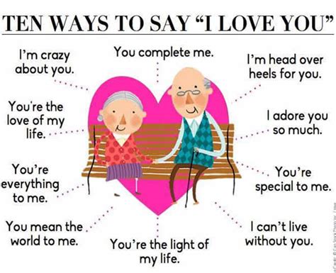 Ten Ways To Say I Love You English Learn Site