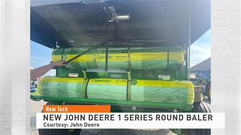 Industry News New John Deere 1 Series Round Baler Youtube