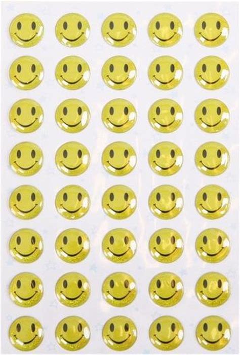 Smiley Stickers 40 Stuks