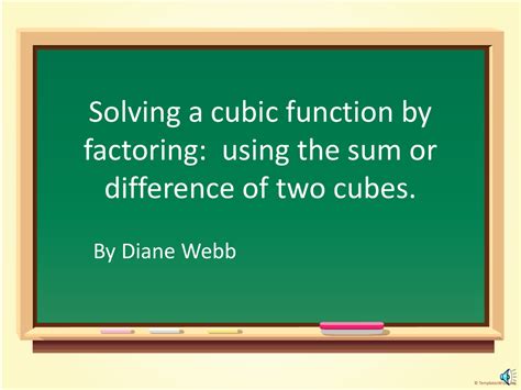 Check spelling or type a new query. Solving cubic functions by factoring.