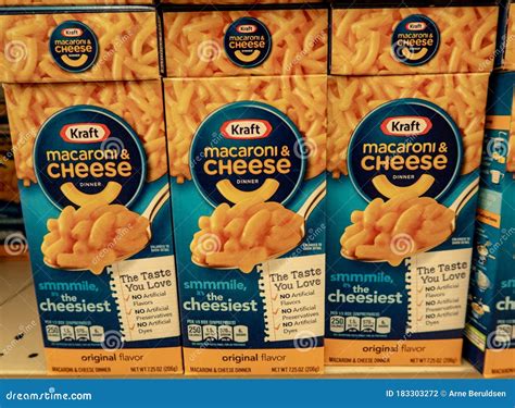 Boxes Of Kraft Macaroni Editorial Photography Image Of Product 183303272