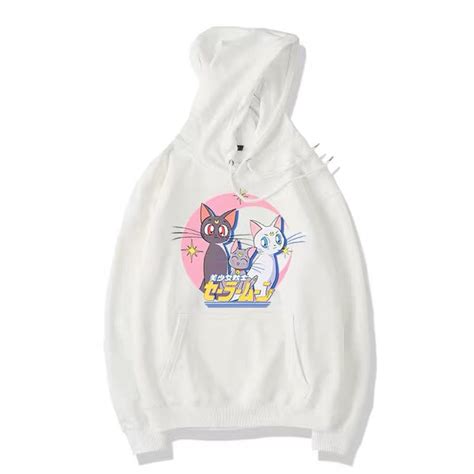 Kawaii Cats Hoodie Ivybycrafts