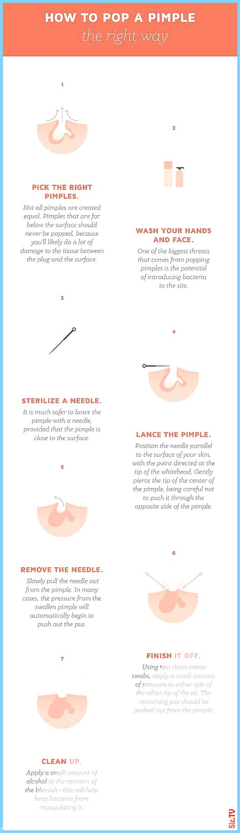 Popping Pimple Guide Donts Zits When How Dos And To Of Apopping Zits A