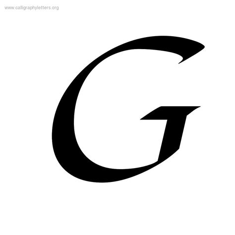 This generator might be useful to those who want special symbols for instagram and facebook profiles. Fancy Letter G.calligraphy - ClipArt Best