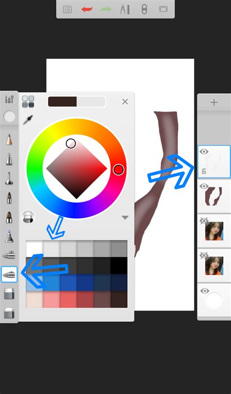Tutorial Smudge Rambut Painting di Android Autodesk ... Sketch brush set for procreate on ipad!