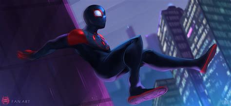 Spiderman Into The Spider Verse 2018 Fan Art Hd Movies 4k Wallpapers