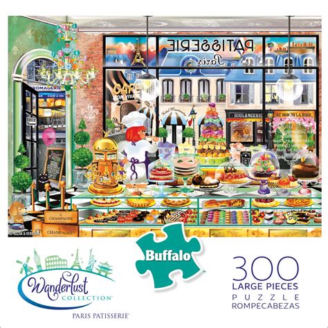 226 people used more offers of store ››. Buffalo Games Large Pieces Paris Patisserie 300 Piece ...