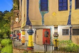 Hundertwasserhaus am Quellenpark in Bad … – Bild kaufen – 71303981 ...