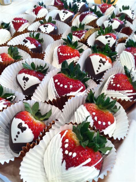Weddingbridal Shower Chocolate Covered Strawberries Ximena Raquel