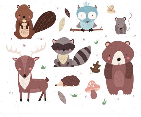 Animal Sketches Cute Animal Drawings Cute Drawings Forest Animals