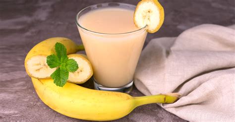 Banana Juice A Fresh And Creamy Summer Cooler With The Goodness Of