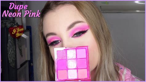 Tutoriel Punchy Pink Dupe Neon Pink De Huda Beauty 💗 Youtube