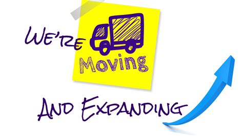 Were Moving And Expanding