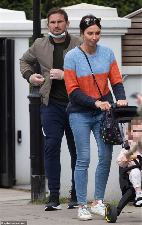 Christine Lampard Enjoys A Low Key Stroll With Husband Frank And Their Babe Patricia
