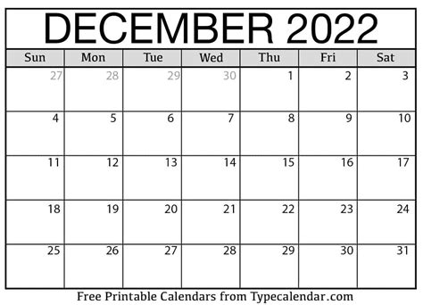 General Blue December 2022 Calendar Customize And Print