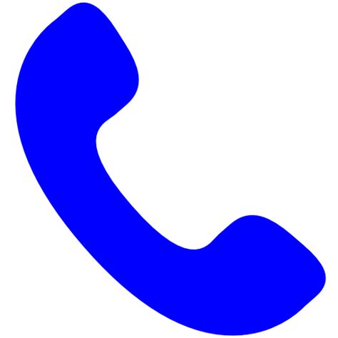 Blue Phone Icon Png 389280 Free Icons Library