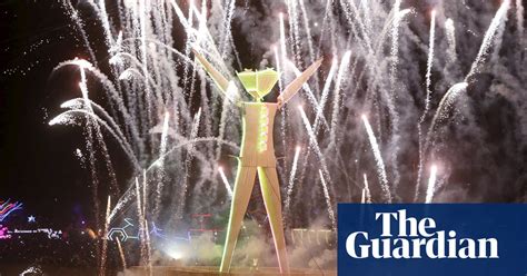 Burning Man Debauchery Sandstorms And Pyrotechnics In Pictures
