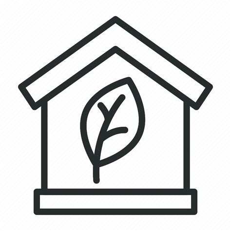 Eco Green House Home Ecology Recycle Recycling Icon Download On
