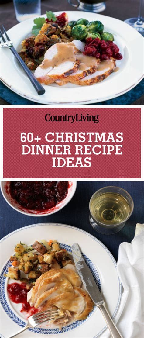 I'll do the traditional turkey and cornbread dressing along with some sweet potatoes, fruit salad, cranberry sauce, giblet gravy and probably a green veggie of some kind. 54 Appetizing Christmas Dinner Ideas | Christmas dinner menu, Holiday dinner, Christmas dinner ...