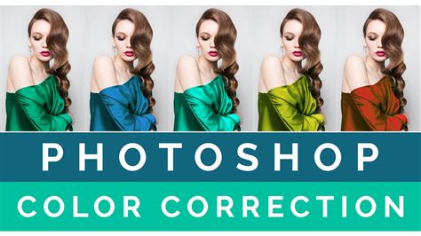 Change Color In Photoshop Cs Learn Types Of Color Correction Color Correction Color