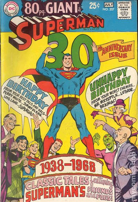 Superman Comic Books Issue 207