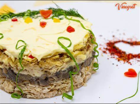 Диета отварная курица Салат из отварной курицей и грибами от Винегрет Салат из отварной курицей и грибами от Винегрет Диета отварная курица