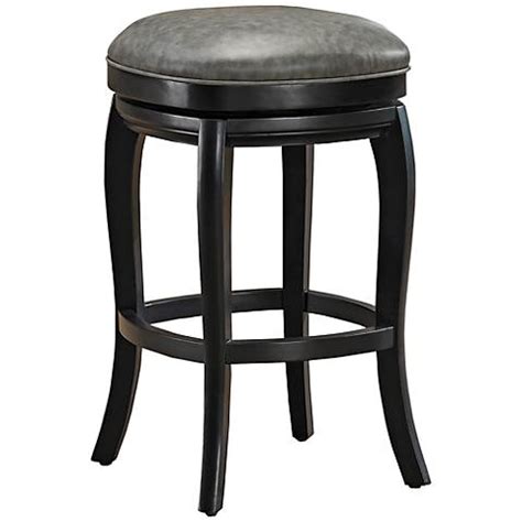 Enjoy free shipping & browse our great selection of barstools, counter height shop american heritage fremont counter height stool in riverbank at furniture sale prices from our counter stools department or compare by sku 111132. American Heritage Madrid 26" Black Swivel Counter Stool ...