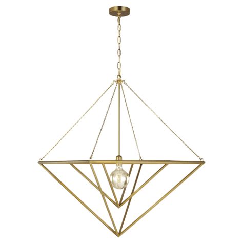 Carat Large Pendant in 2021 | Ceiling pendant lights, Large pendant, Brass pendant light