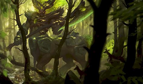 Wallpaper Sunlight Forest Fantasy Art Nature League Of Legends