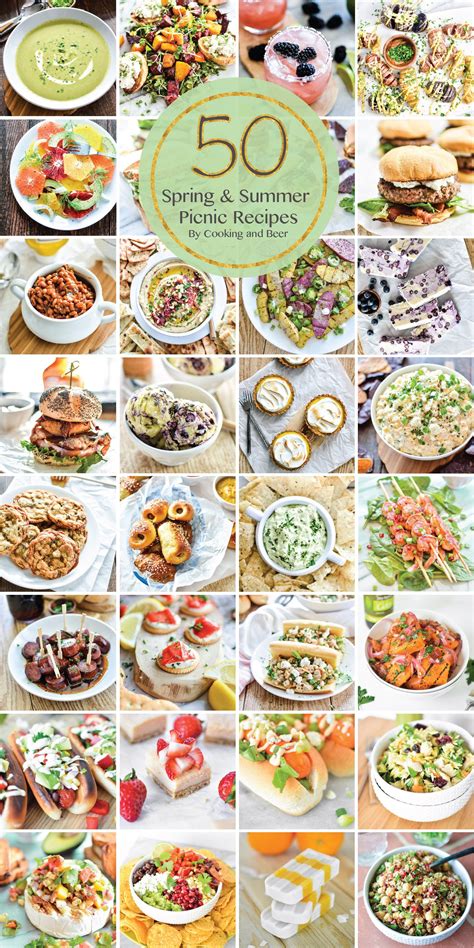 50 Summer Picnic Recipes Healthy Picnic Foods Picnic Foods Picnic
