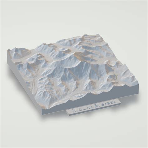 Stl File Mount Everest・3d Printer Design To Download・cults