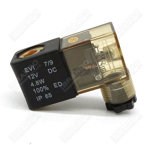 Din43650a Solenoid Valve Coil Connector With Led Din 43650 Type A