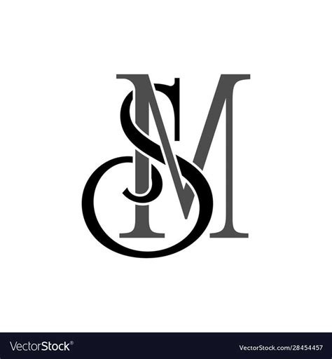 Create Professional Initial Letters Smsleek Monogram Logo Download A